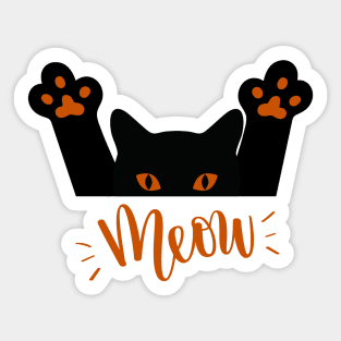 Meow Cat Sticker